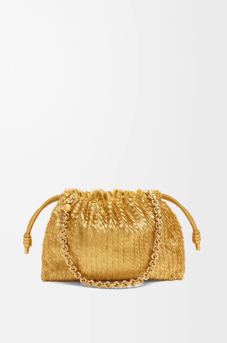 LOEWE Flamenco Purse in nappa calfskin Gold