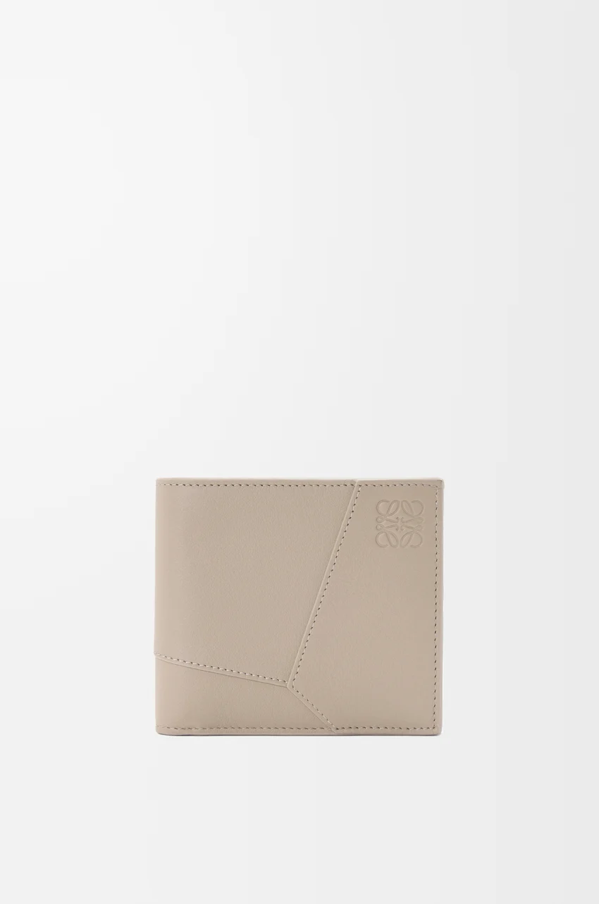 Puzzle bifold wallet