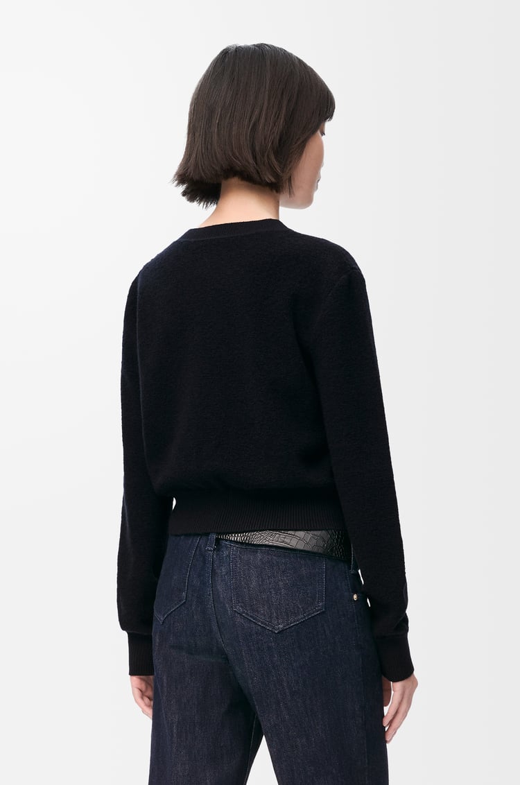 LOEWE Pull Anagram en laine Noir