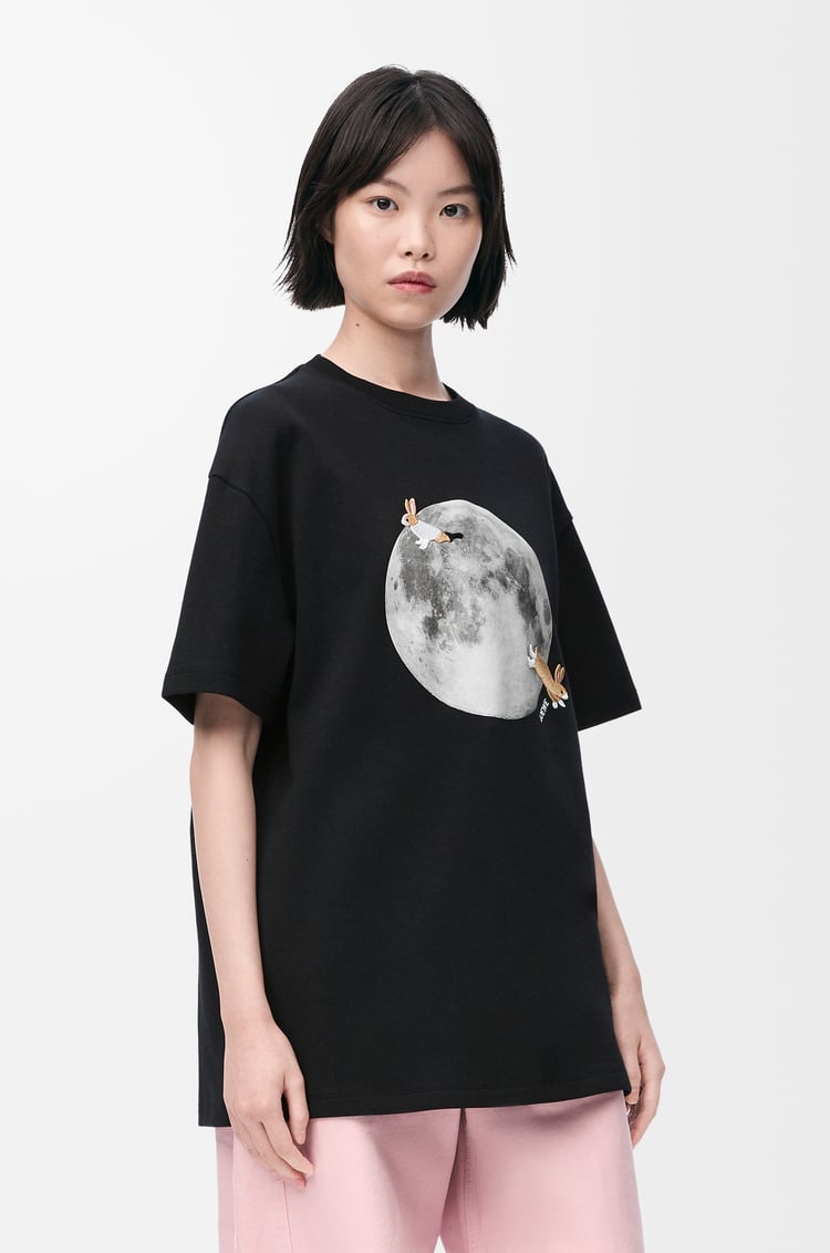 LOEWE Relaxed fit T-shirt in cotton Black