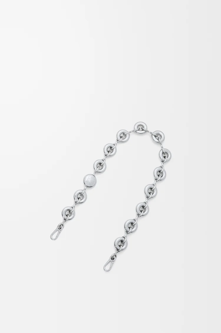 LOEWE Chunky donut chain Silver