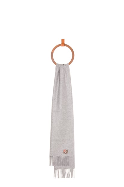 LOEWE Scarf in cashmere Light Grey plp_rd
