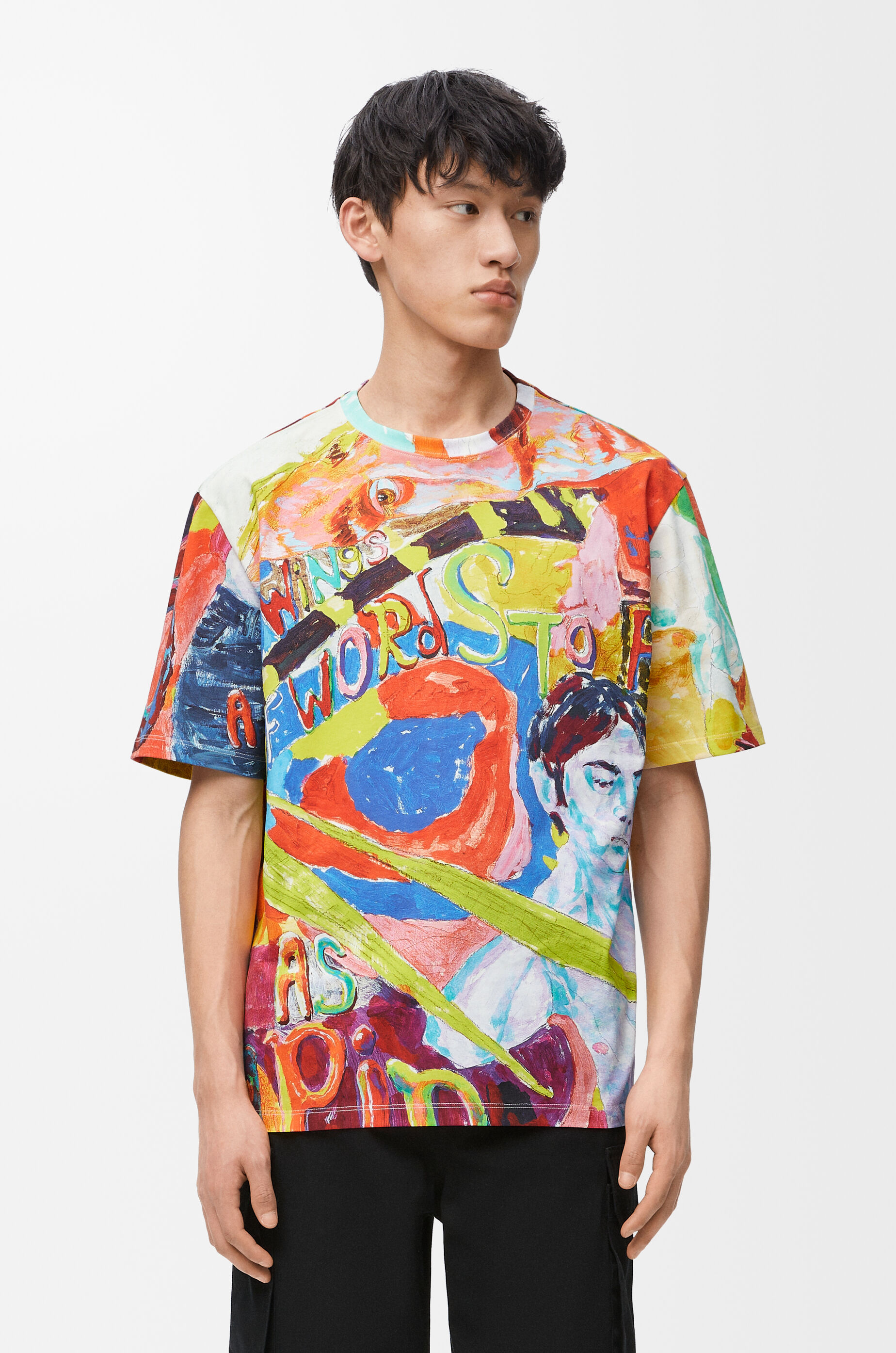 LOEWE アートプリント Tシャツ LOEWE アートプリント Tシャツ