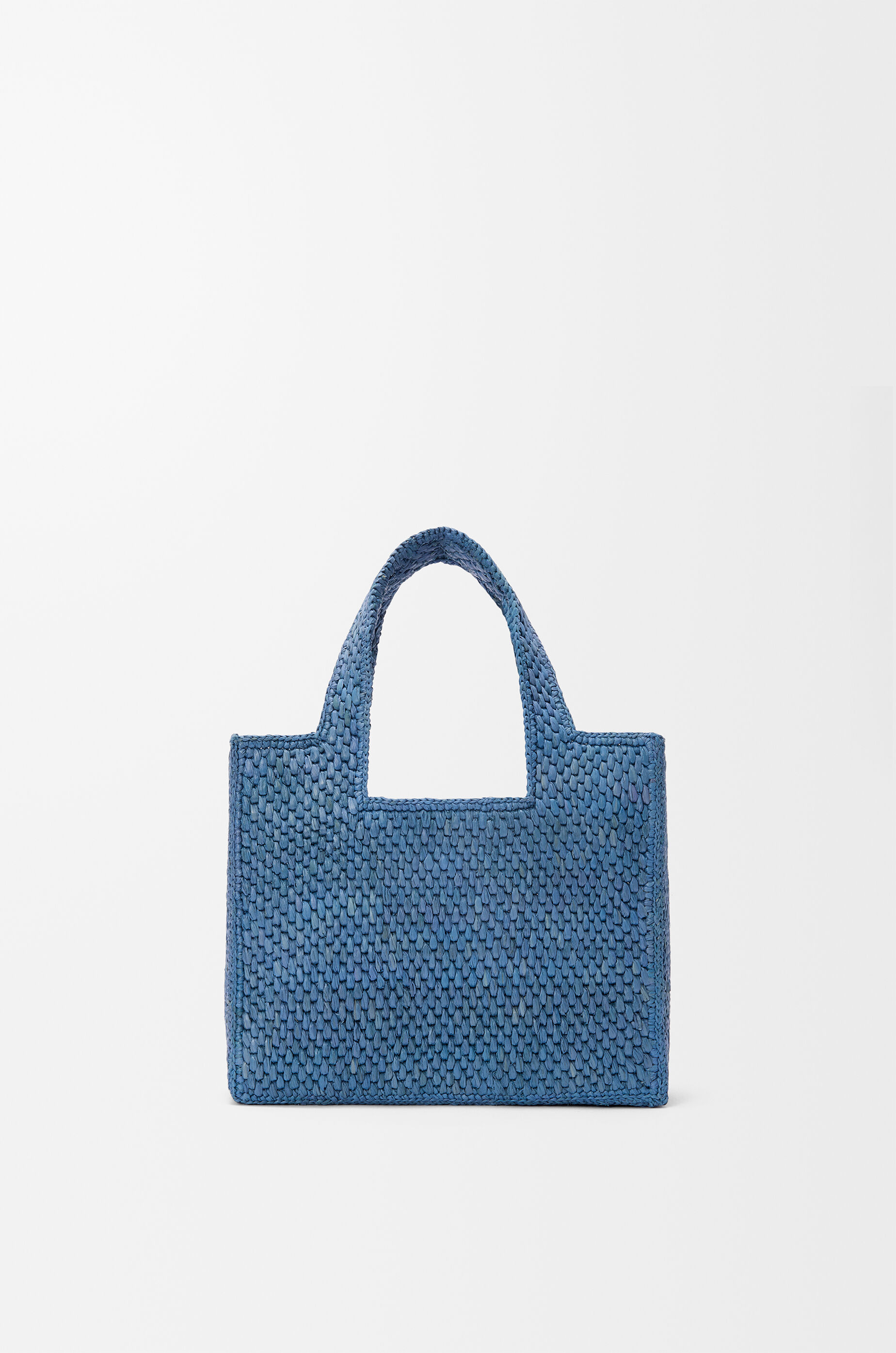 ロエベ フォント トート ミニ（ラフィア） ブラック - LOEWE