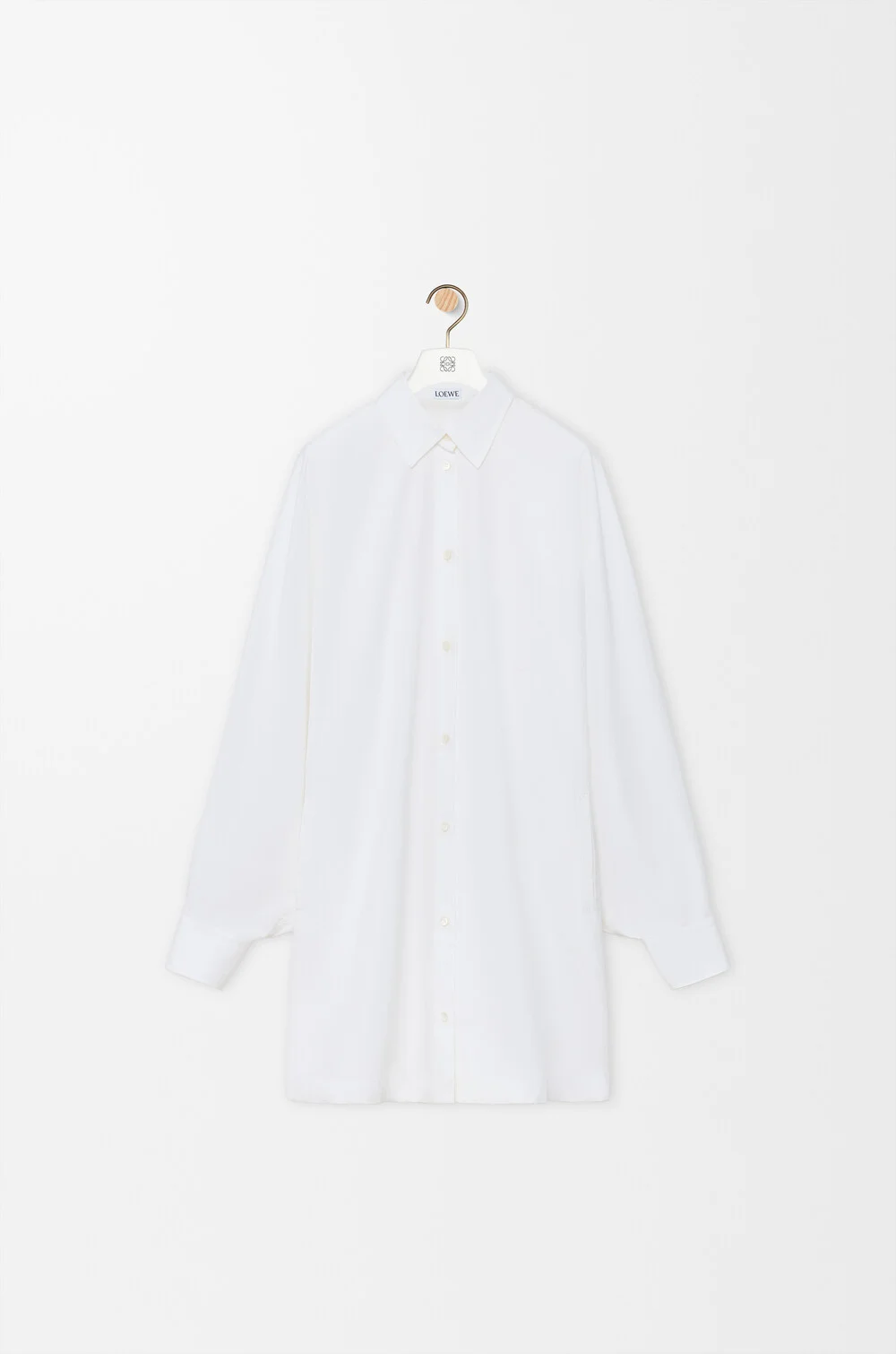 loewe shirt dress Shirt dress in cotton Blue