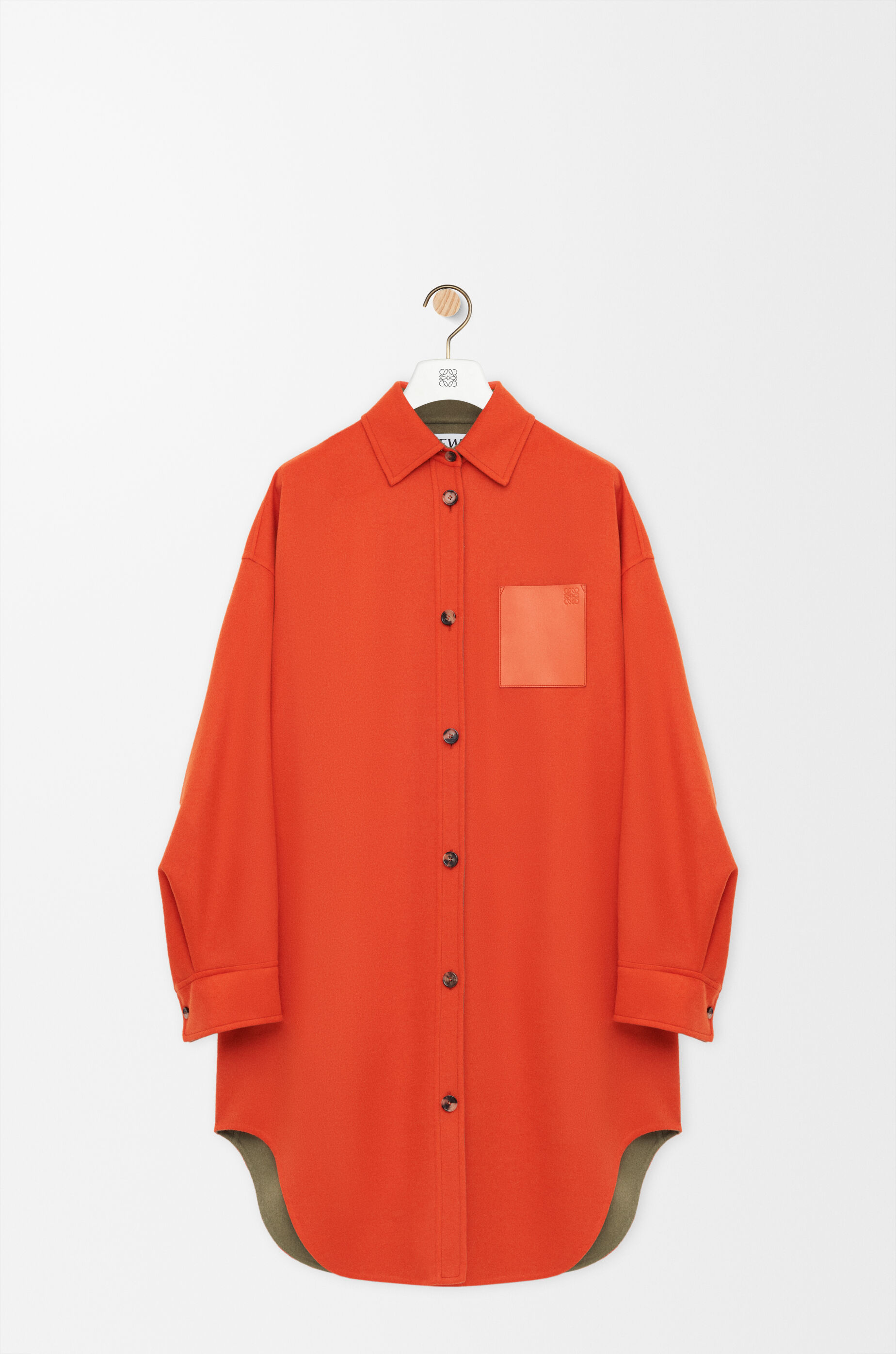 コート（ウール&カシミヤ） グリーン - LOEWE