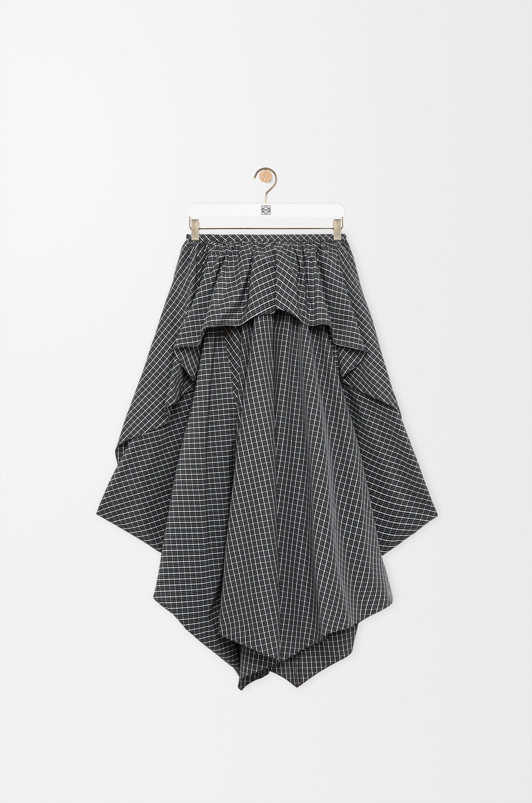 Skirt in technical cotton ブラック - ロエベ 日本 公式サイト