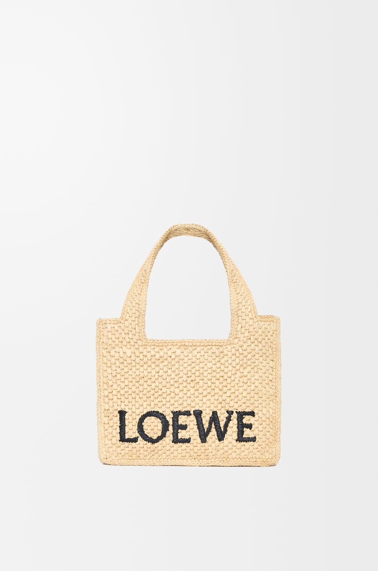 LOEWE ロエベフォント トート ミニ（ラフィア） ナチュラル