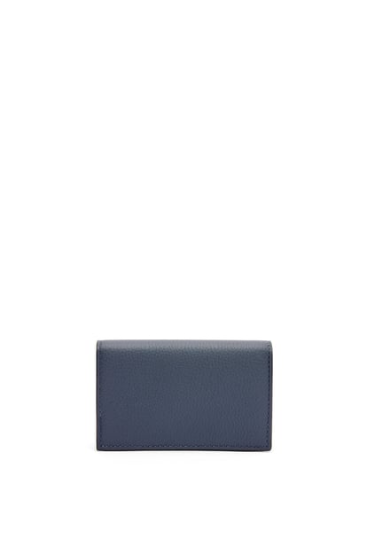 LOEWE Business cardholder in soft grained calfskin Onyx Blue plp_rd