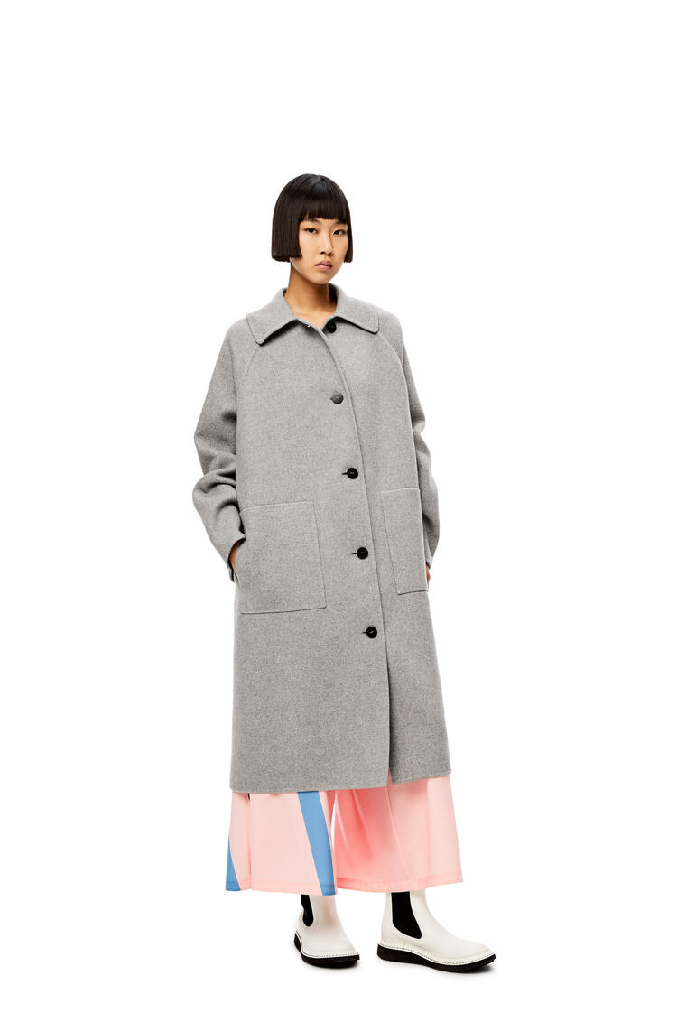 LOEWE Coat in cashmere Grey pdp_rd