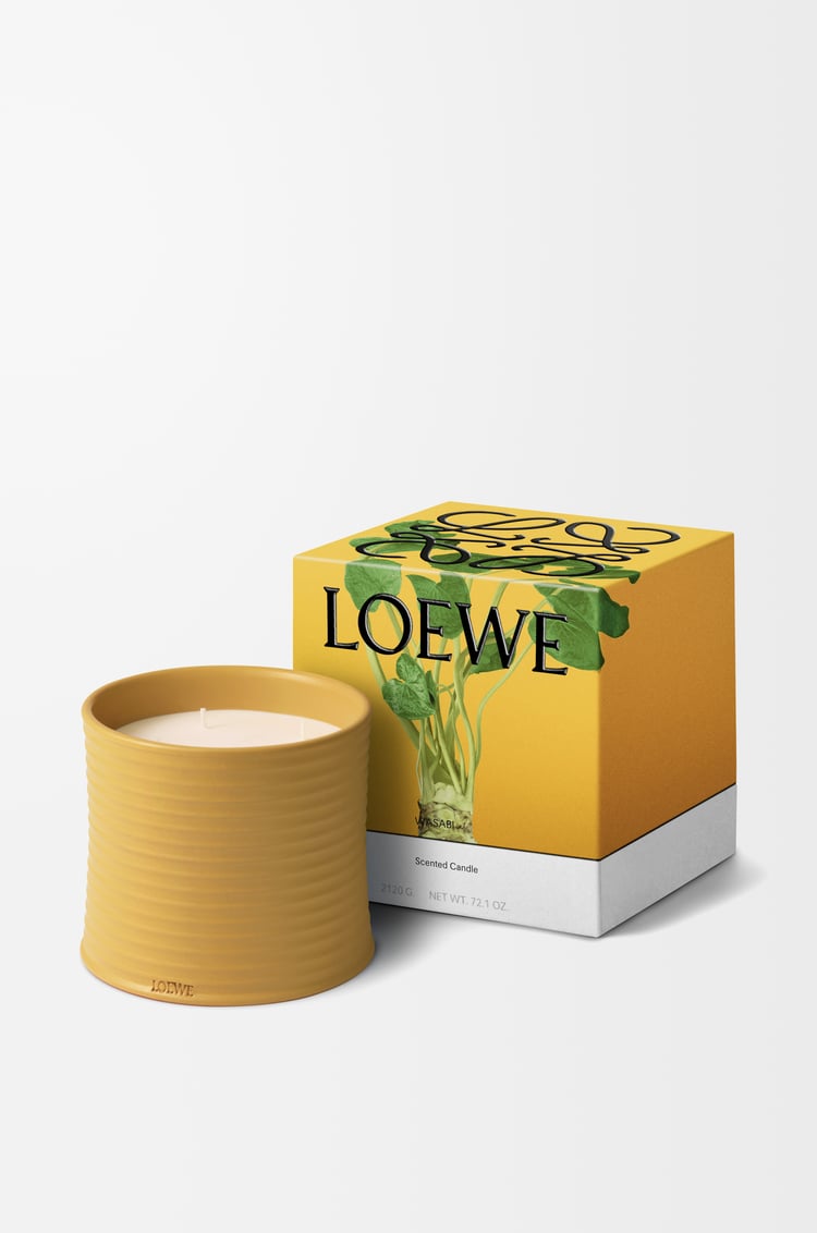 LOEWE Large Wasabi candle Yellow