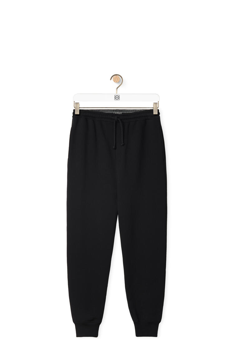 LOEWE Jogging trousers in cotton Black