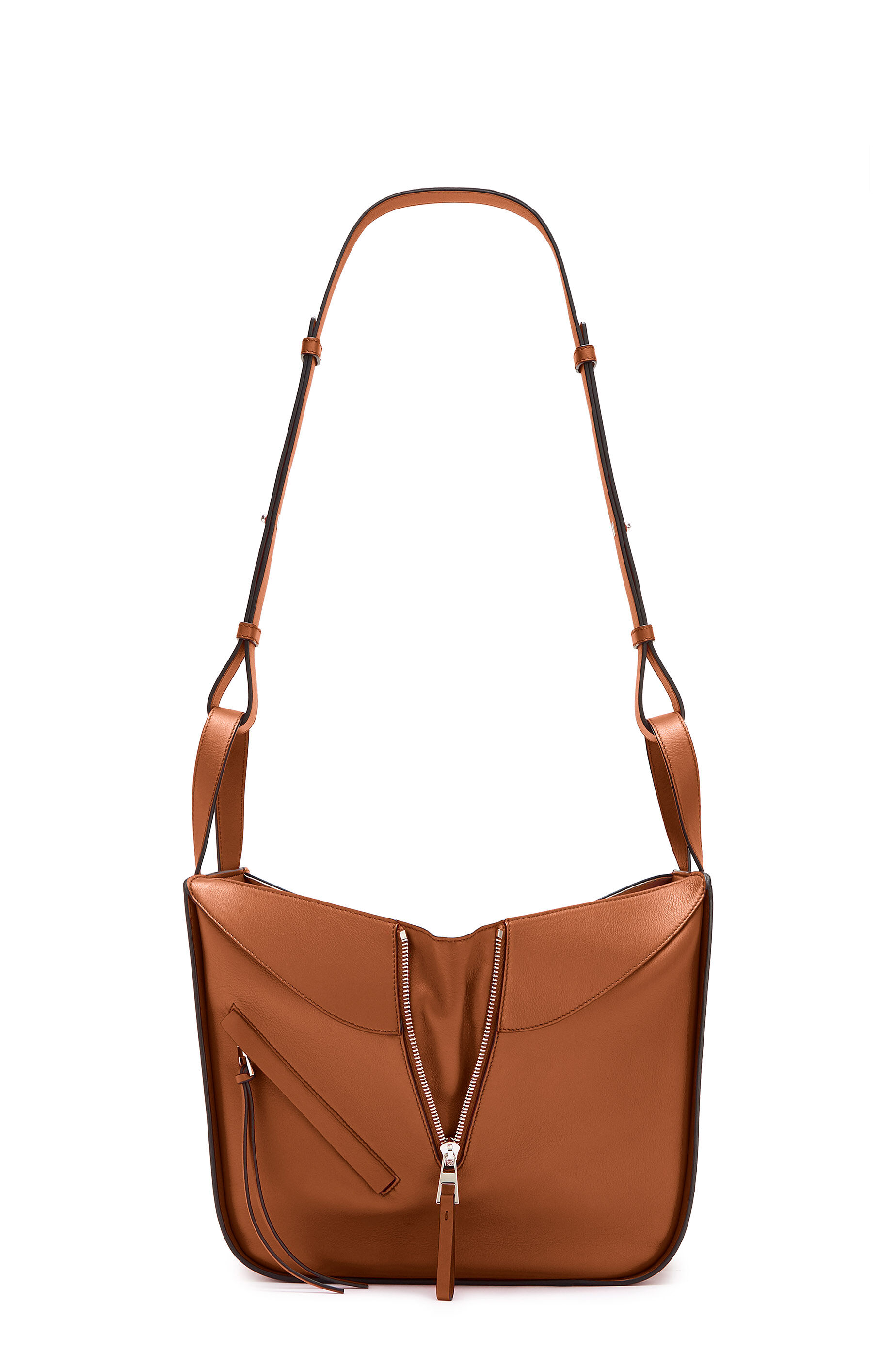 ハンモックバッグ スモール（クラシックカーフ） タン - LOEWE