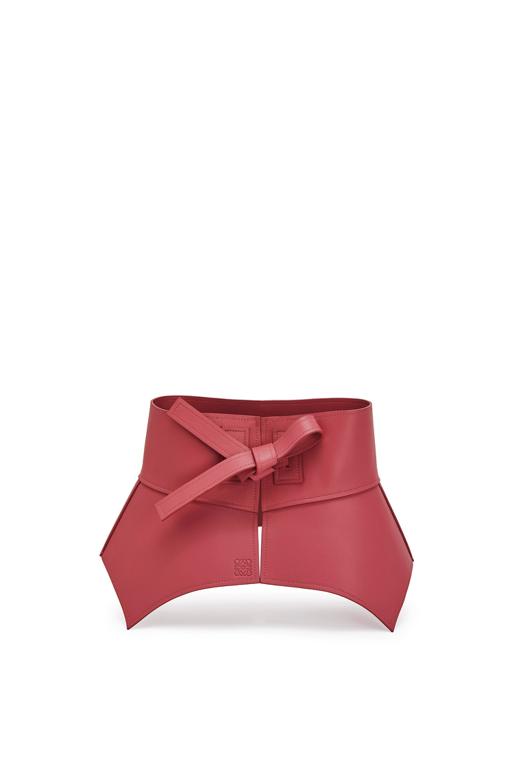 LOEWE Obi belt in nappa Pink