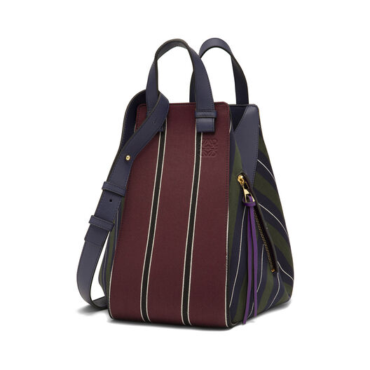 LOEWE Bolso Hammock Rayas Mediano Multicolor/Marine Azul LOEWE Bolso Hammock Rayas Mediano Multicolor/Marine Azul all