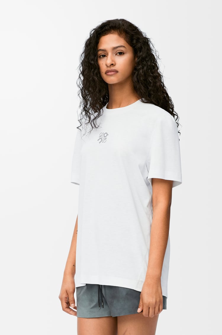 LOEWE Active T-shirt in technical jersey White