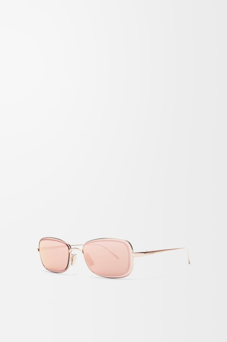 LOEWE シーシェル サングラス ローズゴールド