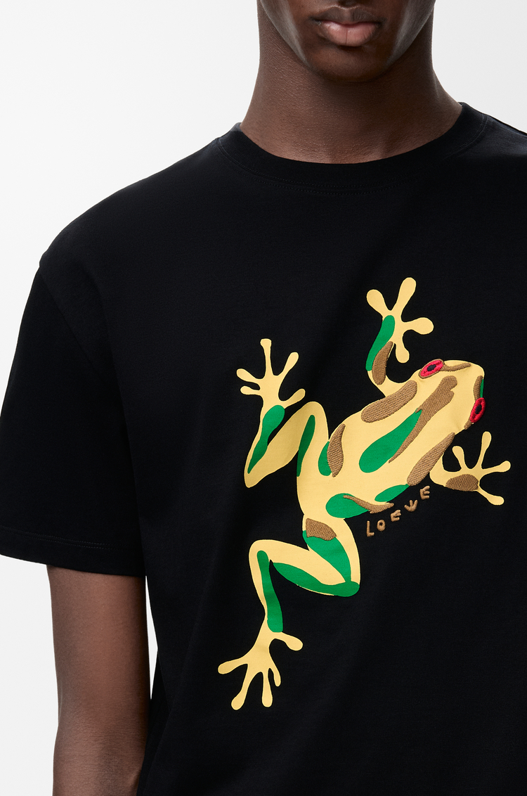 LOEWE Relaxed fit T-shirt in cotton Black