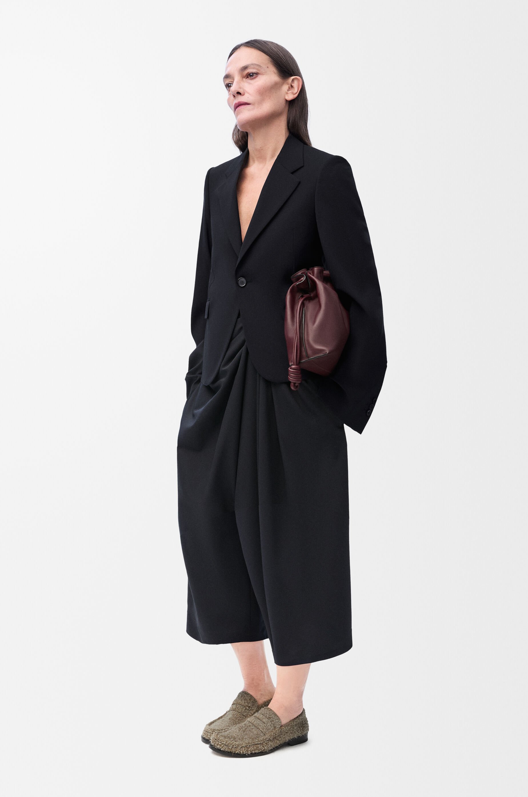 Jacket in wool Blue - LOEWE