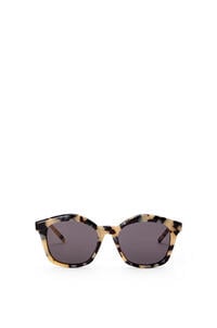 LOEWE Gafas de sol en acetato Negro/Havana Blanco