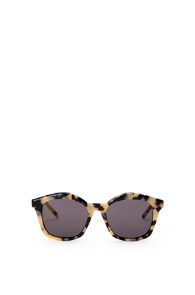 LOEWE Browline sunglasses in acetate Black/White Havana plp_rd