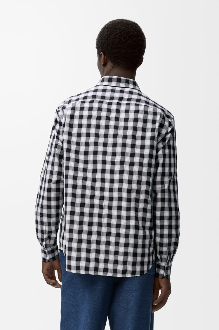 LOEWE Shirt in cotton White/Black