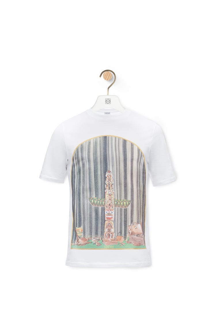 LOEWE Totem T-shirt in cotton White
