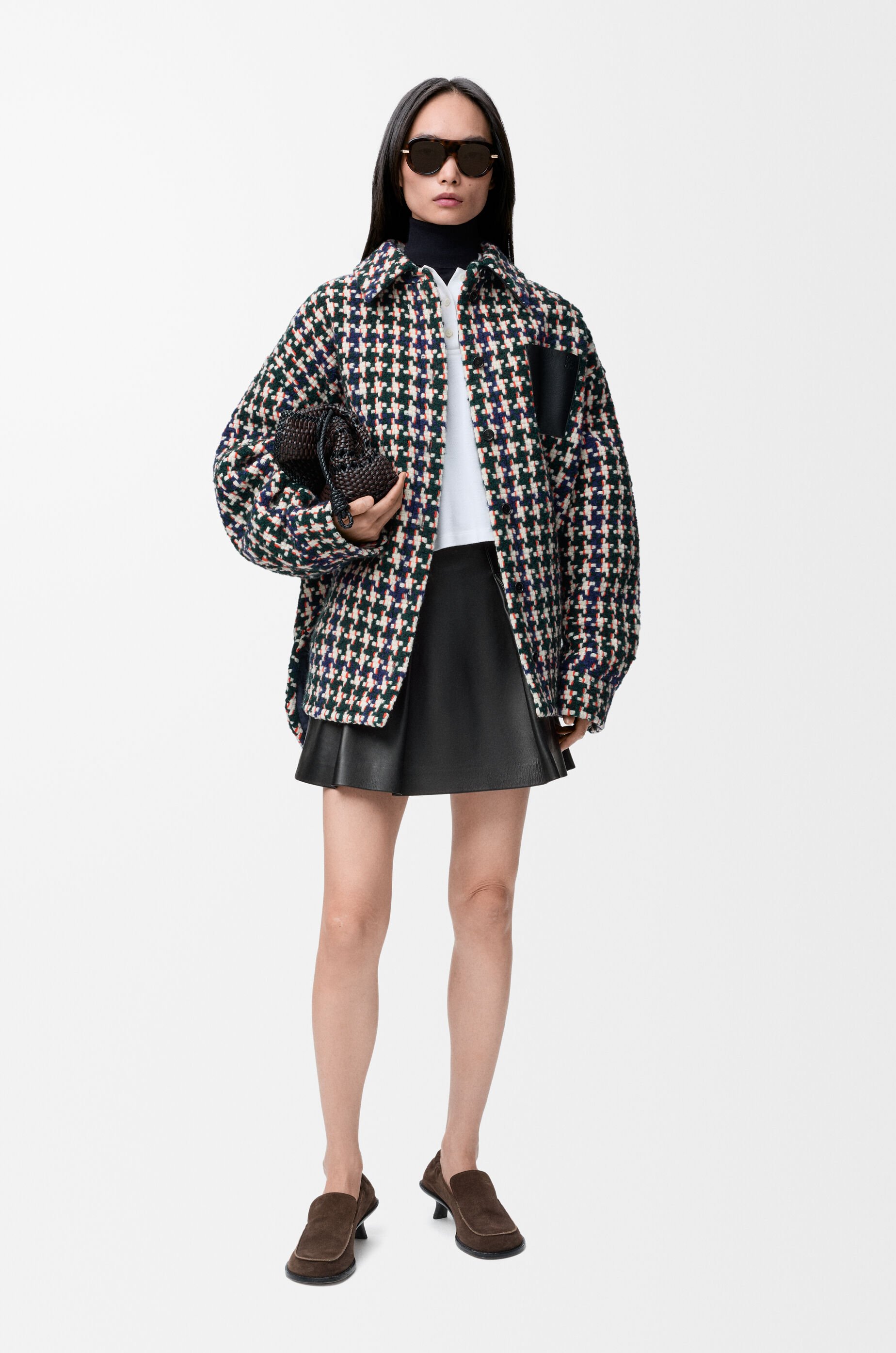 ミニ スカート（ナパラム） ブラック - LOEWE