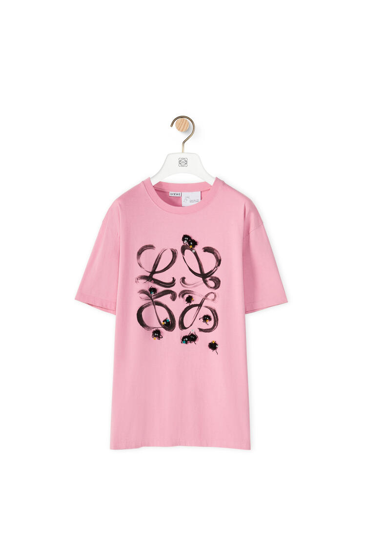 LOEWE Camiseta Susuwatari en algodón con Anagrama Cotton Candy pdp_rd