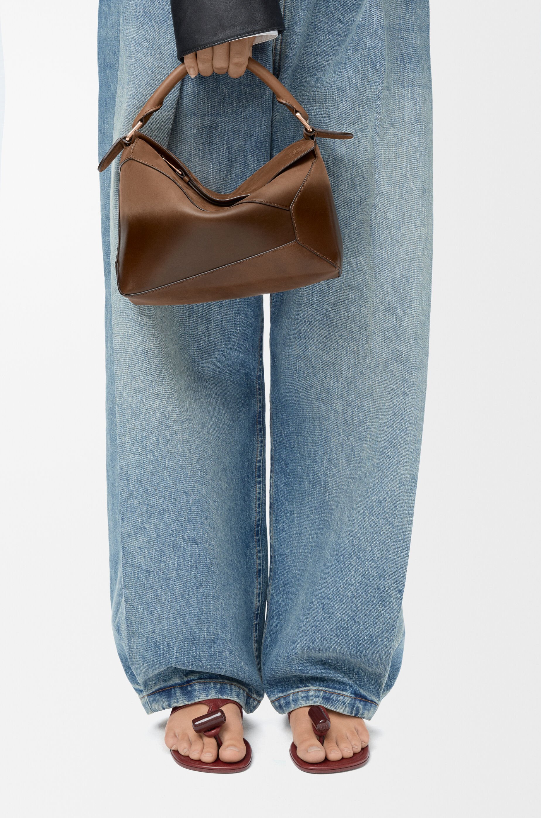 パズルエッジ バッグ スモール（グラデーションパテントヌバック