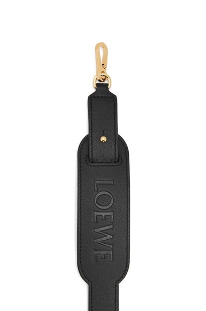 LOEWE LOEWE pad strap in classic calfskin 黑色 plp_rd