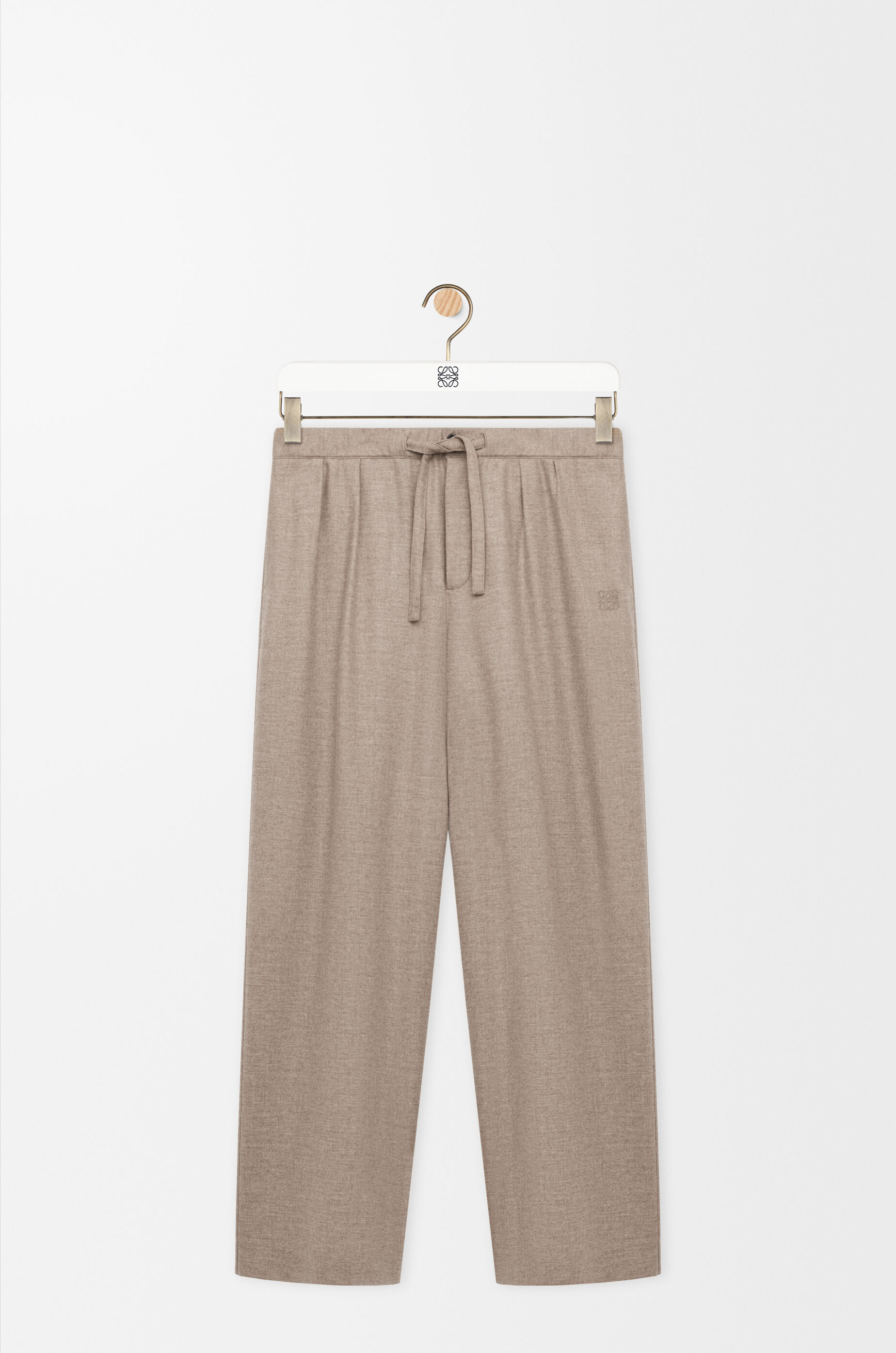 LOEWE　ロエベ　ドローストリング トラウザーズ（ウール） LOEWE ロエベ トラウザーズ ウール ドローストリング メンズ