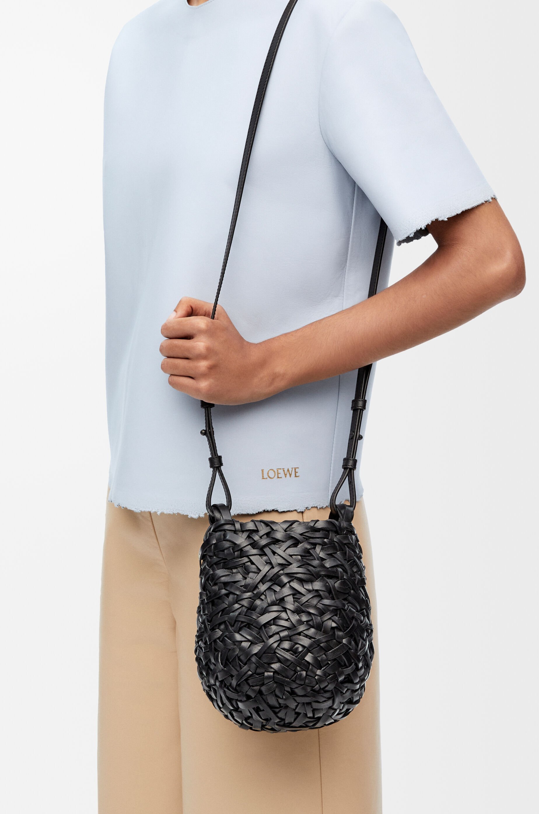 Loewe Small Square Basket Bag | Liberty