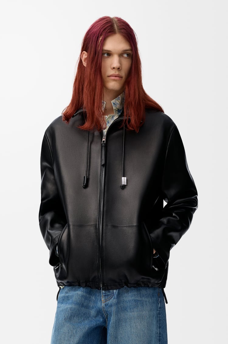 LOEWE ジップアップ ジャケット（ナパラム） ブラック