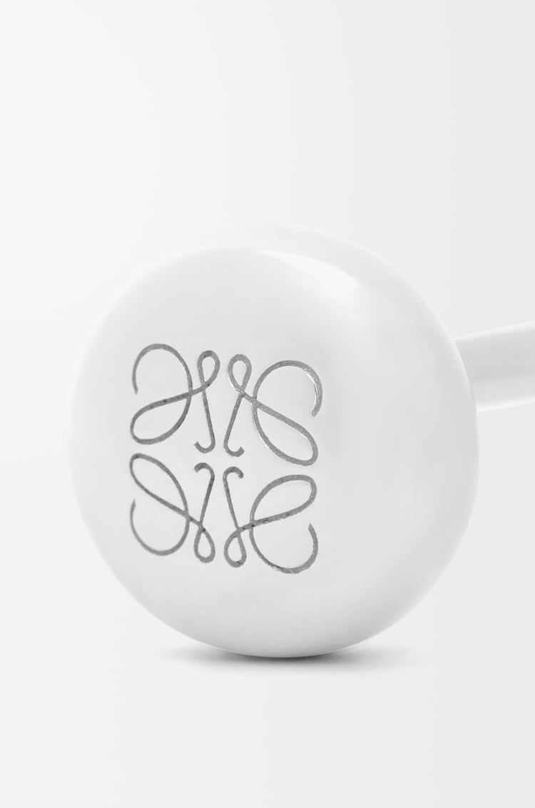 LOEWE Anagram Pebble cuff in sterling silver Silver