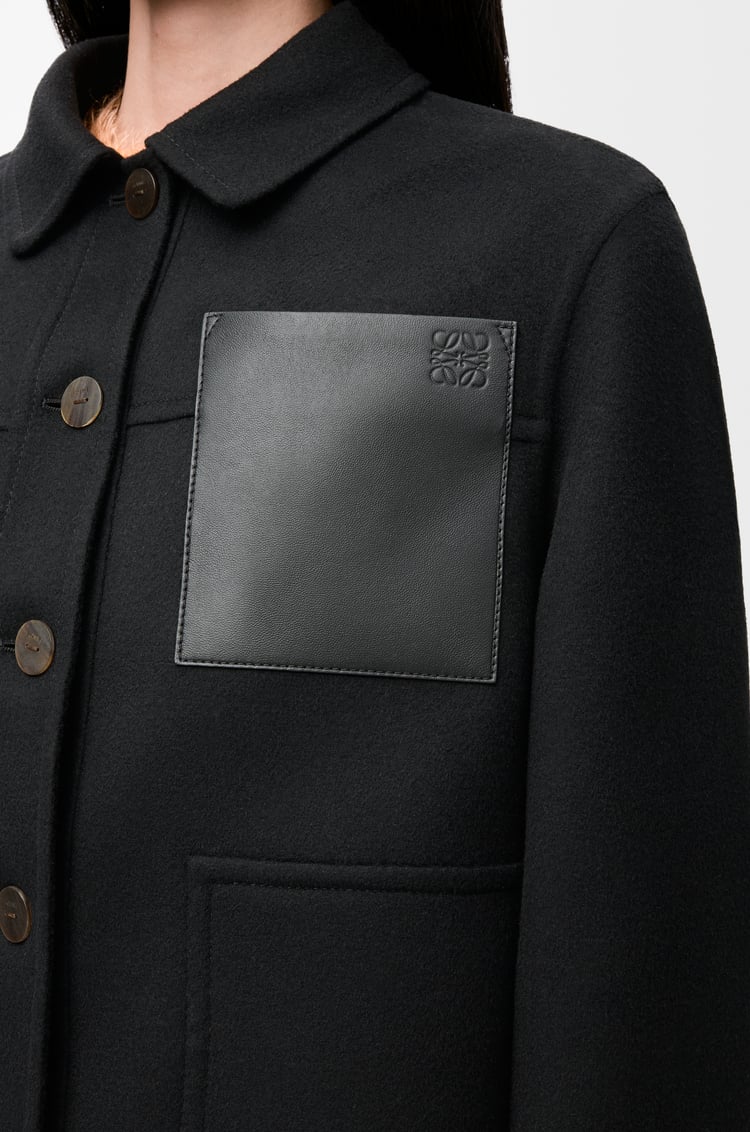 LOEWE ワークウェア ジャケット（ウール&カシミヤ） ブラック