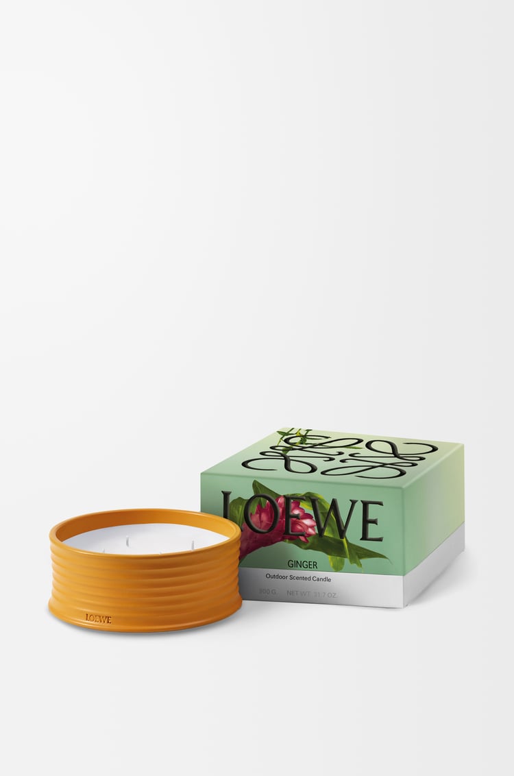 LOEWE Ginger outdoor candle Orange