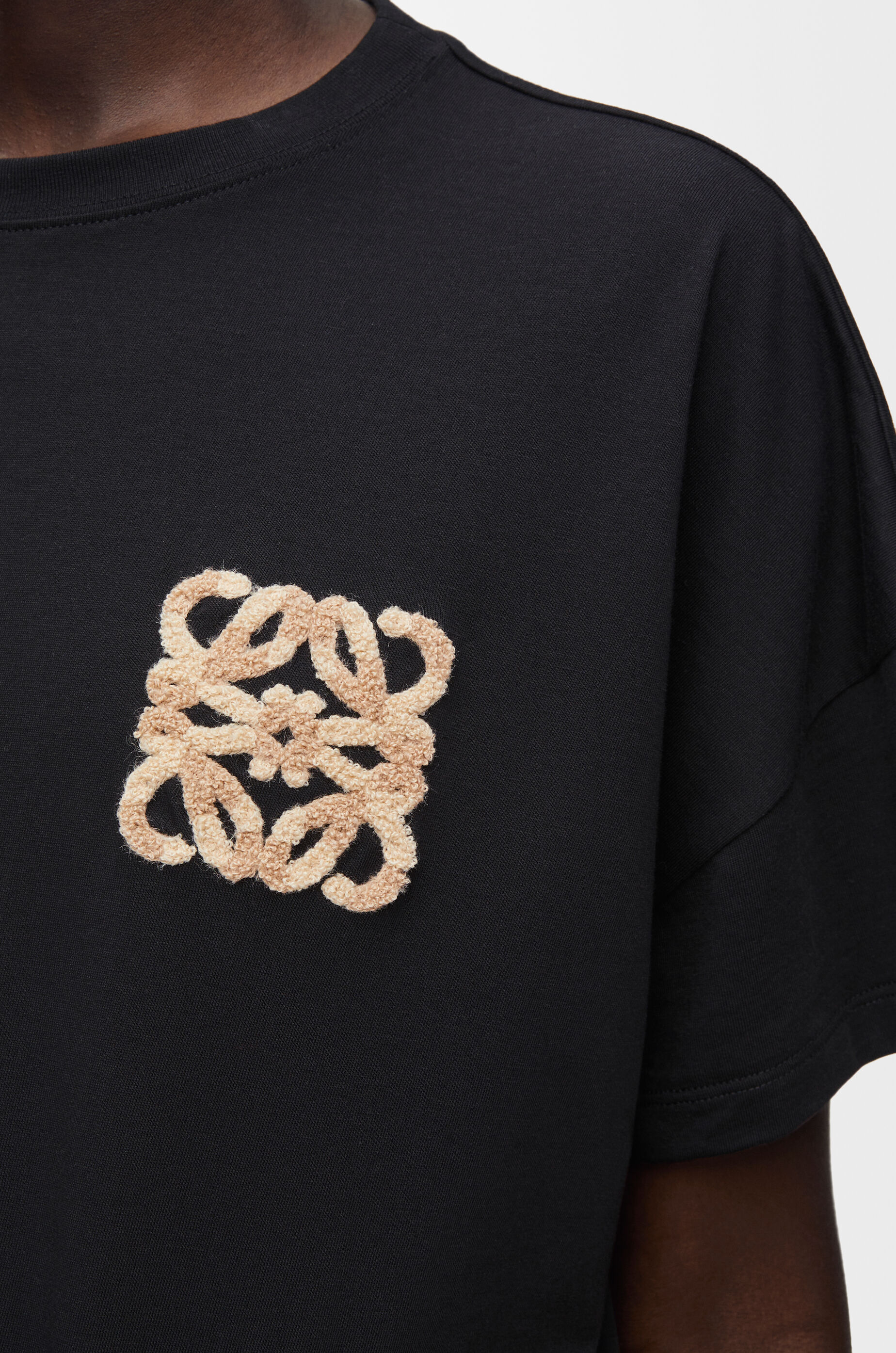 Boxy fit T-shirt in cotton Black - LOEWE