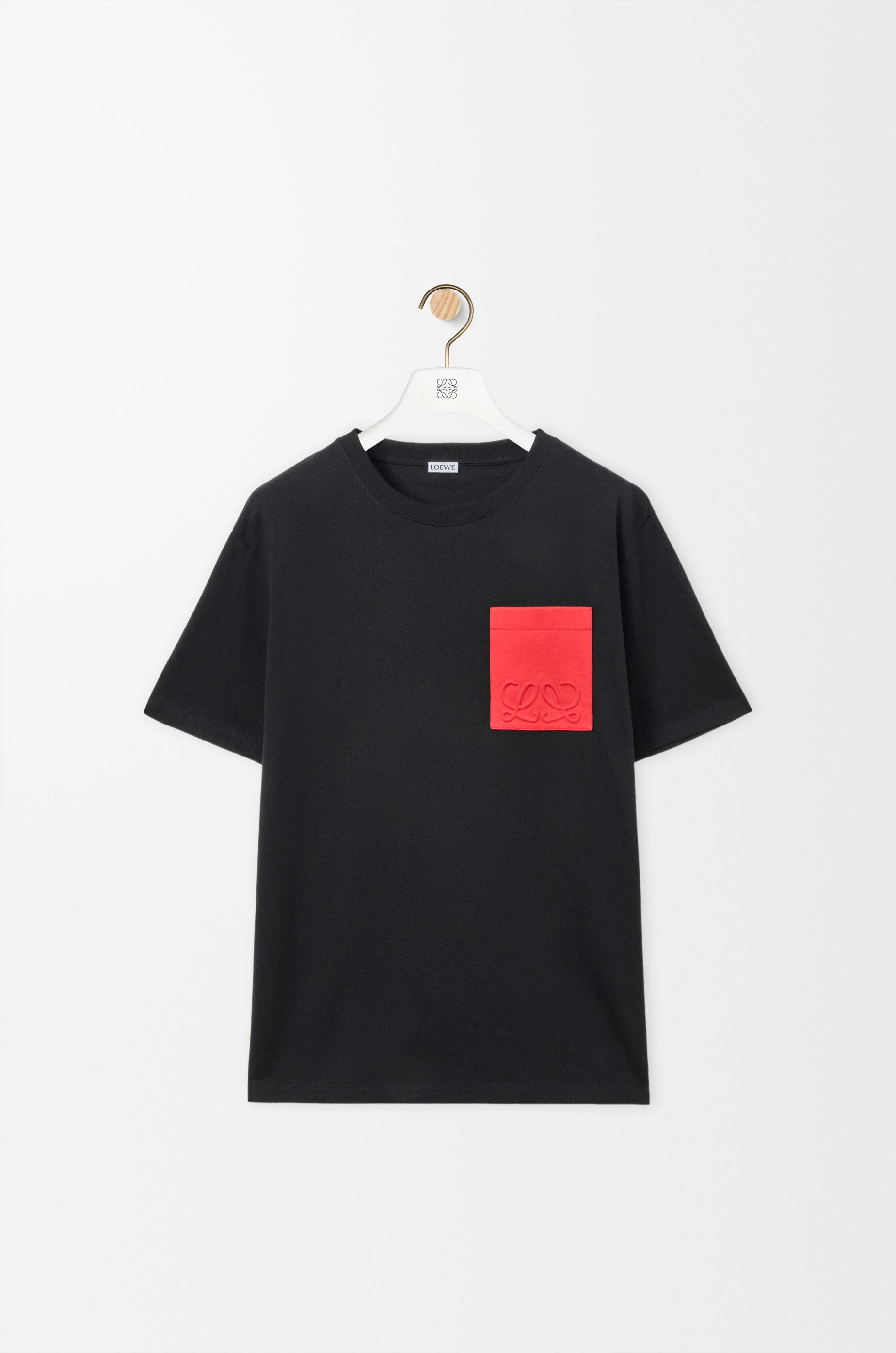 LOEWE リラックスフィット Tシャツ　ブラック　Mサイズ リラックスフィット Tシャツ（コットン） ブラック - ロエベ 日本 公式