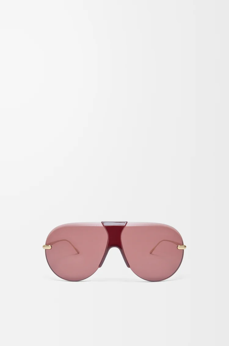 LOEWE Safari sunglasses Burgundy