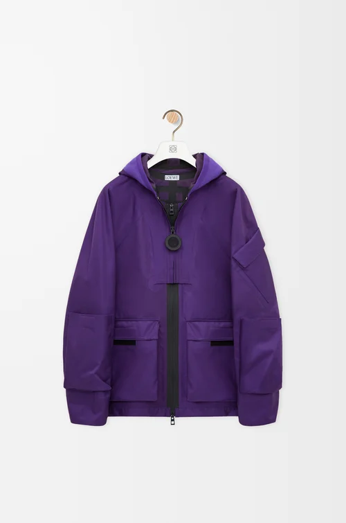 LOEWE Veste en tissu technique Violet