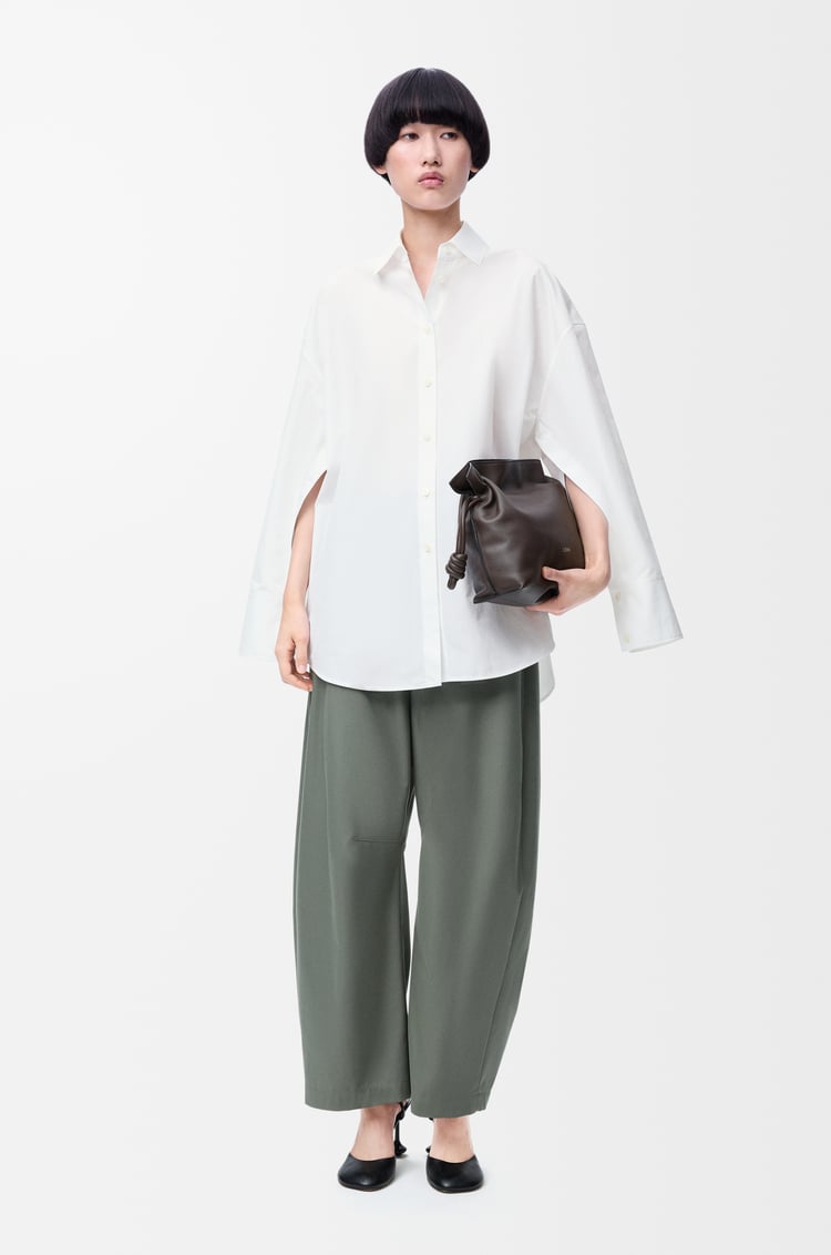 LOEWE ケープ シャツ（コットン） ホワイト