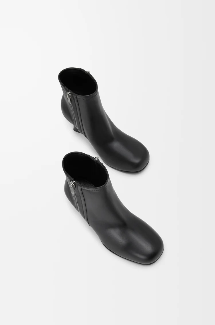 LOEWE Bobine ankle boot in nappa lambskin Black