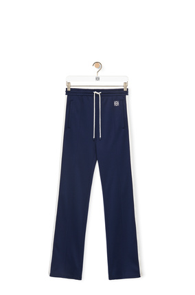LOEWE Tracksuit trousers in technical jersey Marine