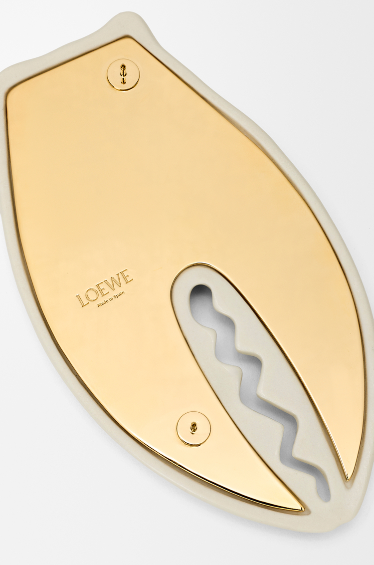 LOEWE Broche Claw Blanco Roto