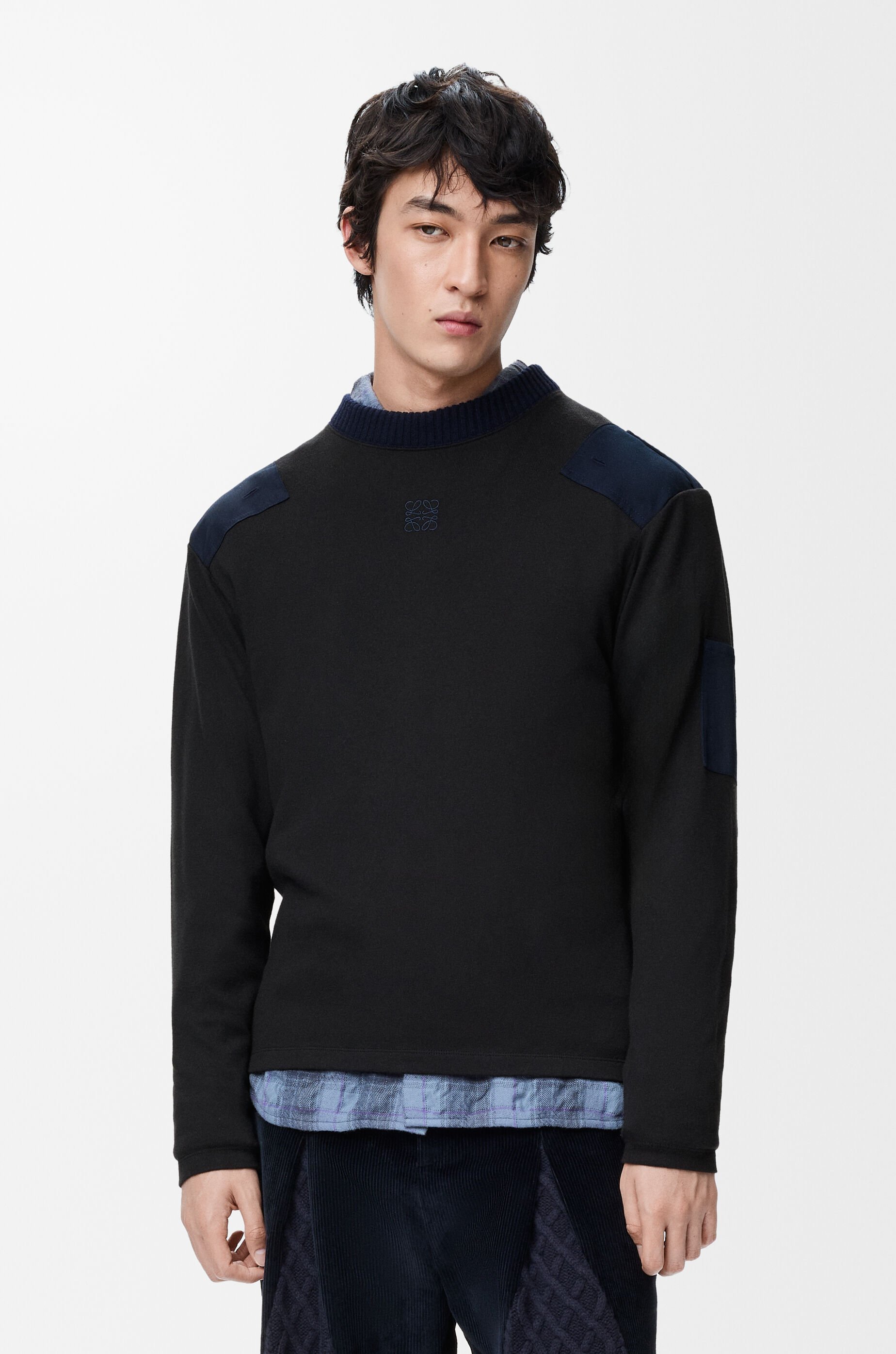 ロングスリーブ トップス（コットンブレンド） グレー - LOEWE