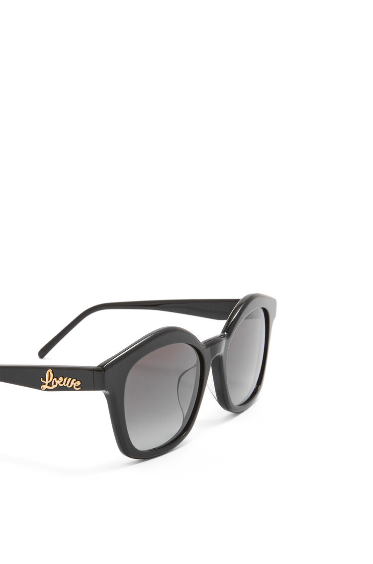 LOEWE Browline sunglasses in acetate Shiny Black pdp_rd