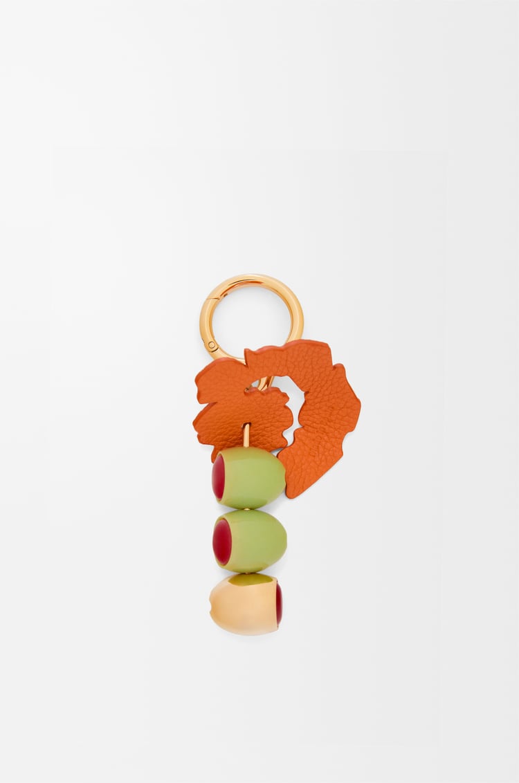 LOEWE Olive charm Green/Gold