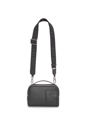 LOEWE Mini Camera Crossbody bag in satin calfskin Black