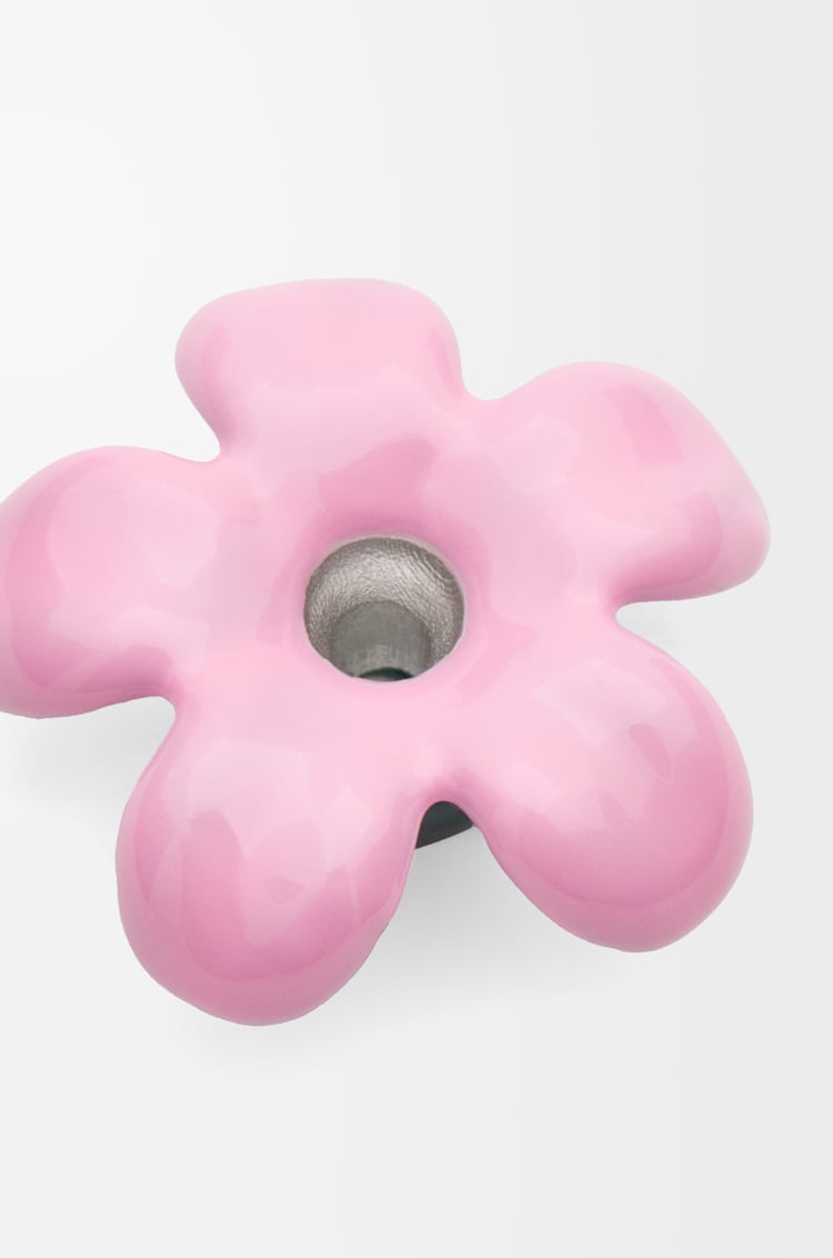 LOEWE Colgante Flower Hat en plata de ley Plateado/Rosa